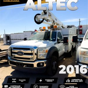 Canastilla Ford F550 Altec 2016