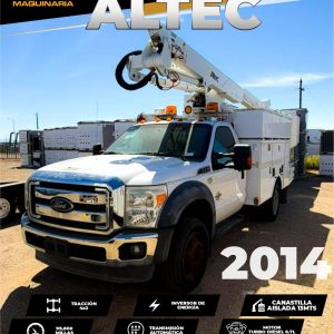 Canastilla Ford F550 Altec 2014